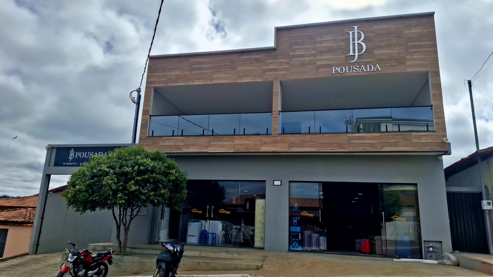 Entrada principal da Pousada JB